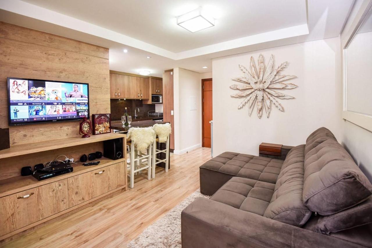 Apartamento Completo No Coracao De Gramado Exterior foto